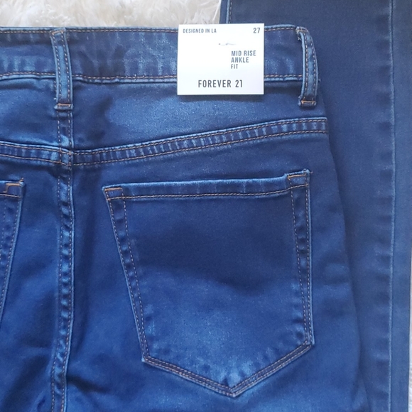 Forever 21 Mid Rise Ankle Fit  Size 27 - Picture 8 of 12
